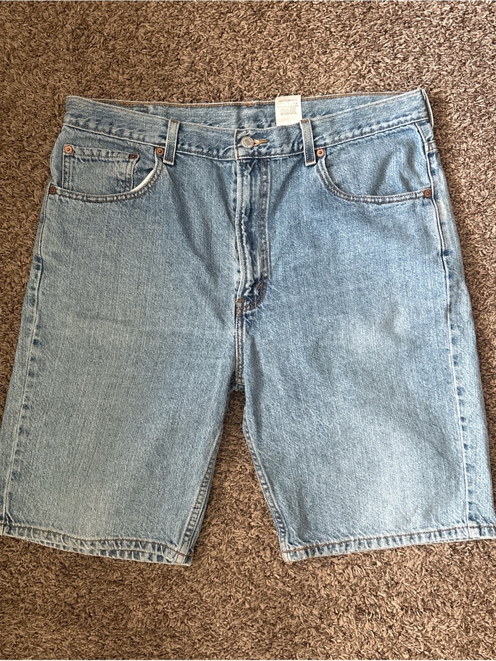 Levi's Light Blue Denim Jean Shorts
